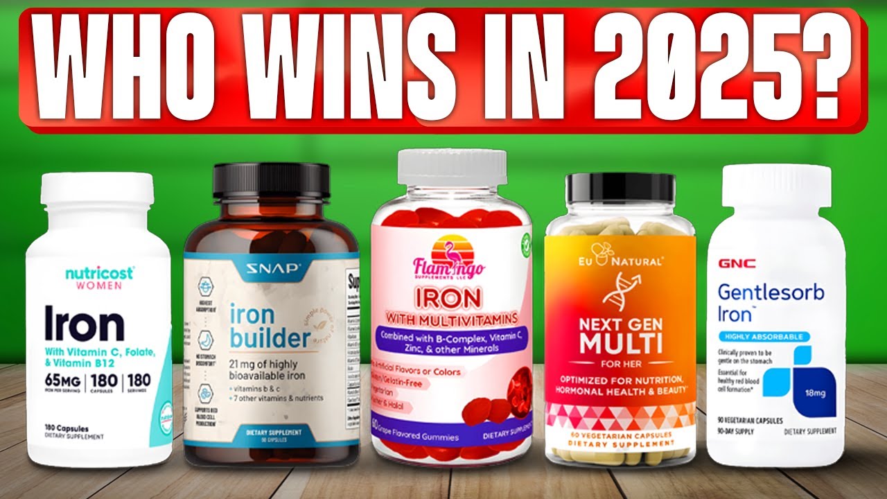 TOP 5 Best Iron Supplements 2025