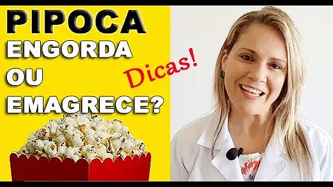 Como fazer a pipoca para não engordar?