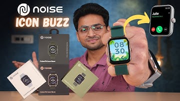 Noise Colorfit Icon Buzz Smartwatch Unboxing & Review 🔥 | Budget Bluetooth Calling SmartWatch 📞