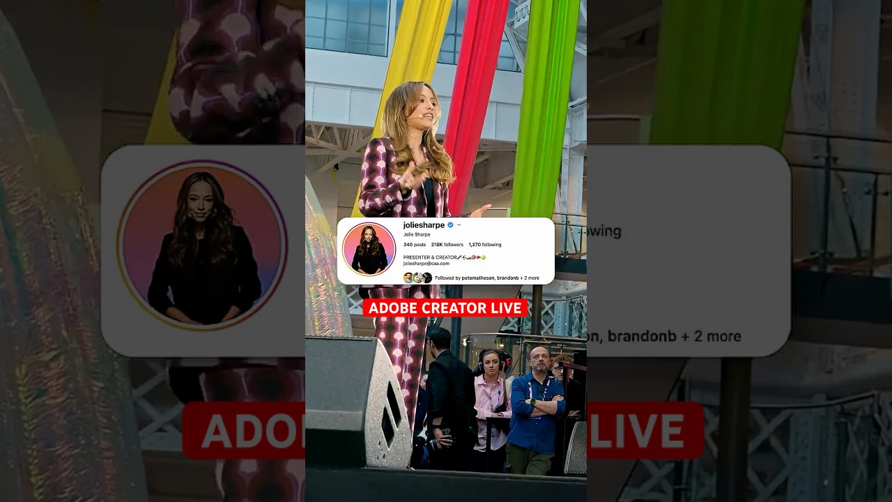 #AD POV: Attending the first EVER Adobe Creator Live event.