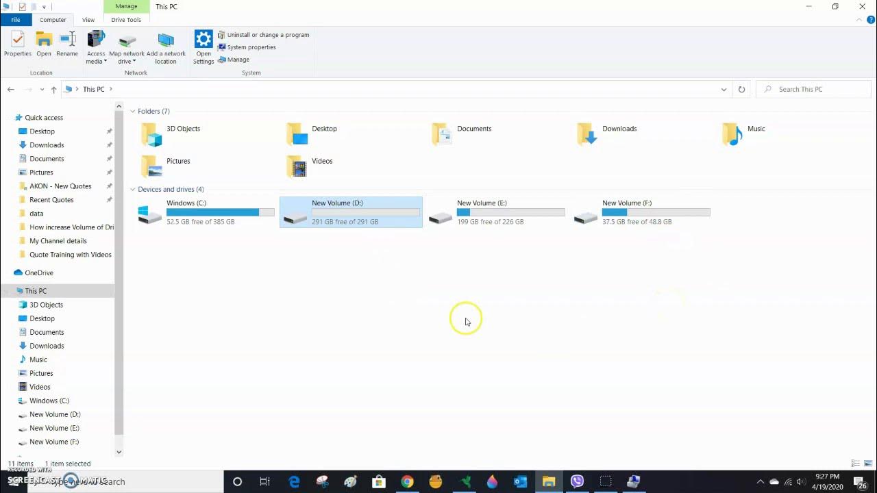 how-to-increase-drive-c-size-in-windows-10-pc-without-any-software