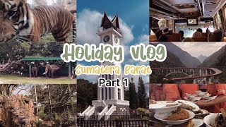 Holiday Vlog SUMBAR Part 1 ️  (Kelok 9, Jam gadang, Bukittinggi National Zoo, etc) | Indonesia??