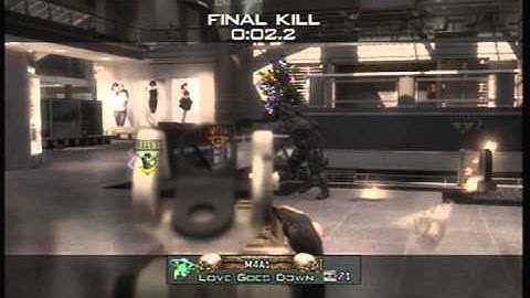 Modern Warfare 3: Double Kill Winning Killcam