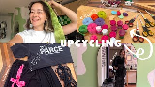 Hice otro taller de upcycling de moda *una semana de manualidades