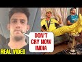 Mitchell marsh angry reply to india after he kept world cup trophy under his feet