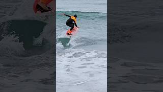 Ollie out Ripping to down the line half spin tube in 【skimboarding ??】スキムボードトリック extremesport