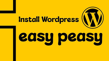 how to install wordpress