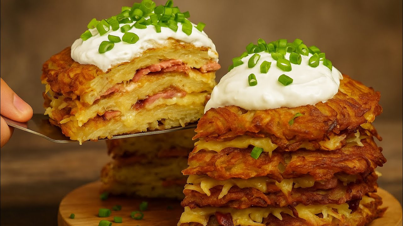 Ви ще ніколи не їли такої смачної картоплі! Картопляний торт який підкорив усіх!