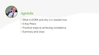 DORA Explored - 5 Core Pillars & More for Financial Services - Webinar