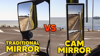 Traditional Mirrors vs Cam Mirrors - Euro Truck Simulator 2