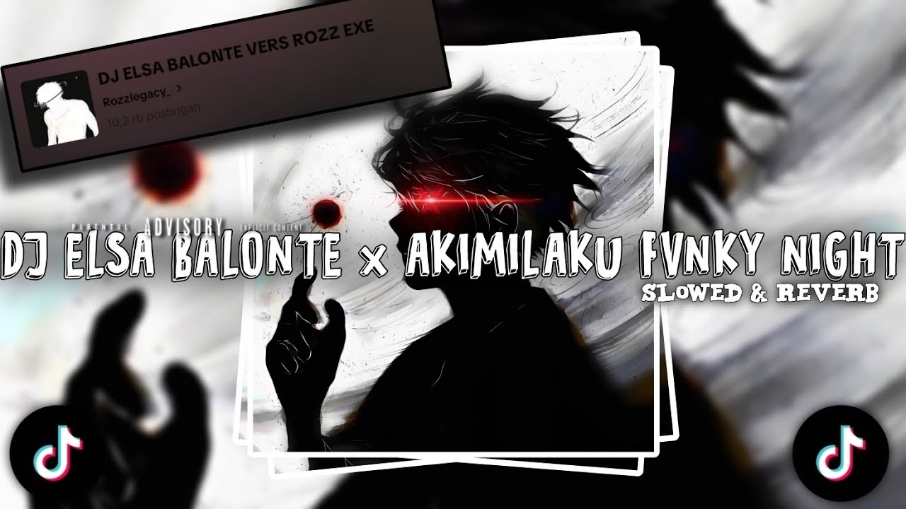 DJ ELSA BALONTE x AKIMILAKU FVNKY NIGHT 𝙨𝙤𝙪𝙣𝙙 𝗥𝗼𝘇𝘇𝗹𝗲𝗴𝗮𝗰𝘆_|| SLOWED & REVERB🎧