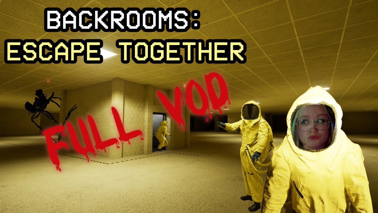 |Back in the Backrooms| Escape Together with friends!