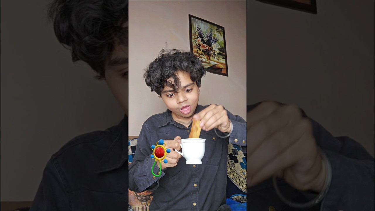 Ansh ko Rusk mil gaya 😂 #shorts #funny #ansh #sraoster