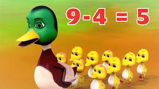 Basic Math for Kids | Basic Subtraction - Part 3 | Preschool and Kindergarten Learning Videos