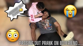 Starting An Argument Then Passing Out Into My Boyfriends Arms PRANK!😢 *Funny Reaction*
