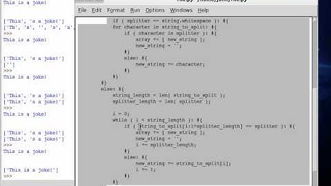 Python 65 String Split