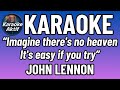 Imagine - Karaoke - Pop Nostalgia - John Lennon
