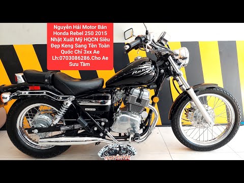 Video [ĐÃ BÁN] Honda Huyền Thoại Rebel 250 Nhật xuất Mỹ 2015... - youtube