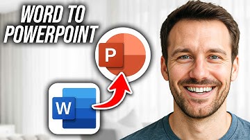 How To Convert Microsoft Word Document to PowerPoint Presentation