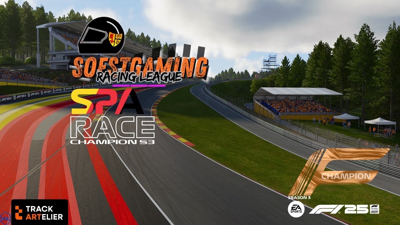 Soestgaming Racing League | Champion Season 3 | Rennen 2 | Spa | powered by Trackartelier