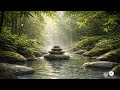 静かな竹林と水の音 心を落ち着かせるひととき