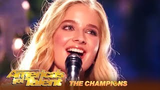 Video voorbeeld van "Jackie Evancho: 18-Year-Old STUNNING Opera Singer Is BACK! | AGT Champions"