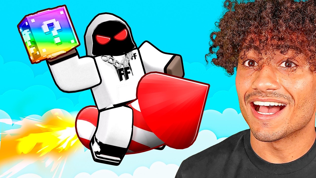ROBLOX LAUNCH ROCKETS FOR LUCKY BLOCKS!