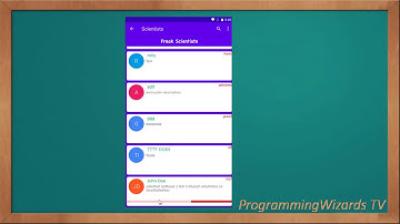 Student Projects S1E2: Renowned Scientists App - Kotlin Retrofit MySQL CRUD, Search,Pagination