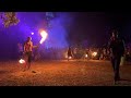 Drops festival  fire show 