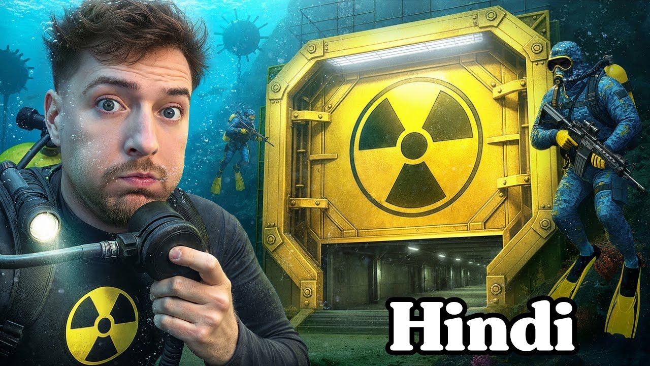 ⁣$1 vs $1,000,000,000 Nuclear Bunker In Hindi | Mr Beast Hindi | Mrbeast in Hindi @MrBeast