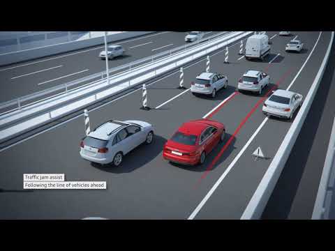 Audi A4 Driver Assistance Systems | Traffic Jam Assistant
