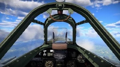 Manual engine control and trimming a Spitfire F Mk IX (Merlin) - War Thunder - Air Sim