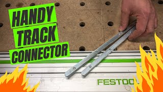How to EASILY extend your track! with Festool Guide Rail Connector