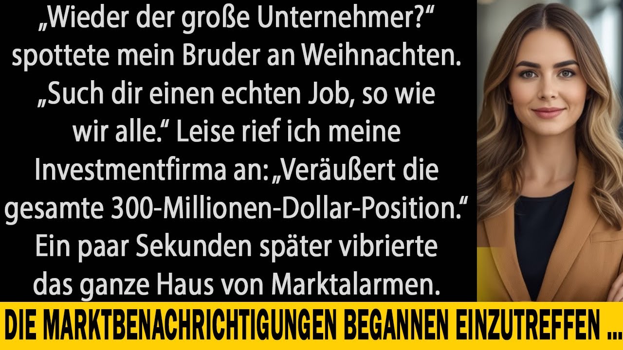 Mein Bruder sagte: „Such dir endlich Arbeit“ – dabei bin ich Hauptanteilseignerin seiner Firma.