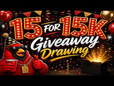 15 For 15K Giveaway Drawing!