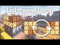 Minecraft lighthouse lamp design tutorial  blendigi shorts 2