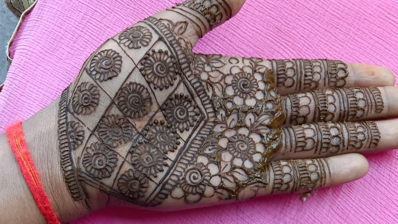 इजी मेहंदीडिजाइन सिंपल मेहंदीडिजाइन