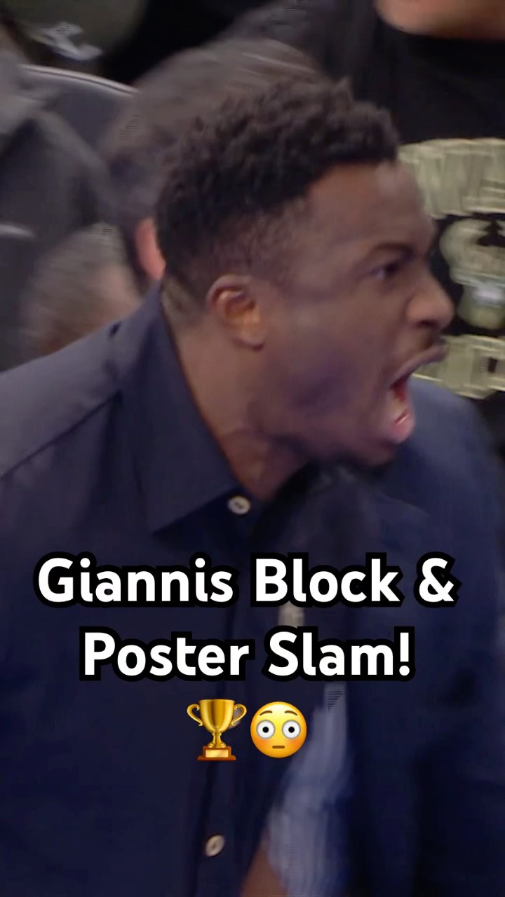 Giannis makes plays on both ends \u0026 his brother loves it! ??|#Shorts