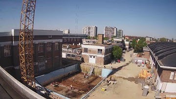 Masterplan Waterbouwkundig Laboratorium timelapse oktober 2019 tot mei 2020