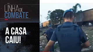 ENTRE A POLÍCIA E O TREM: SUSPEITOS SÃO PEGOS EM COMUNIDADE DO LITORAL | LINHA DE COMBATE