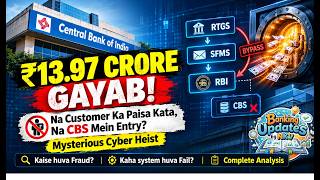 How Was ₹13.97 Crore Stolen by Bypassing the Bank’s CBS? | Cyber Heist Explained