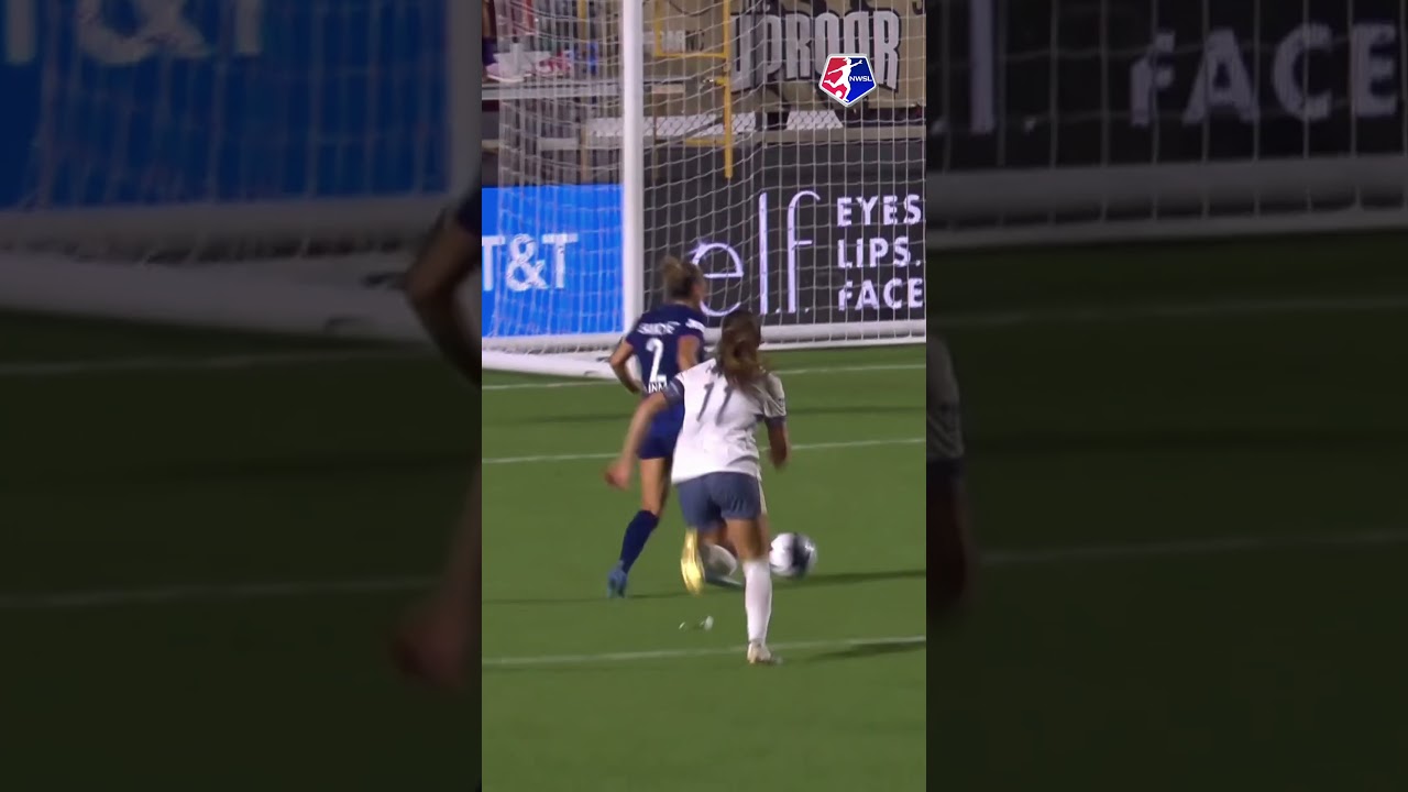Perfect assist, clinical finish. Ashley Sanchez 💥 #nwsl #football # #soccer