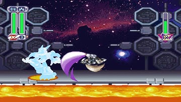 Mega Man X4 - Magma Dragoon Fight as Zero (No Damage)
