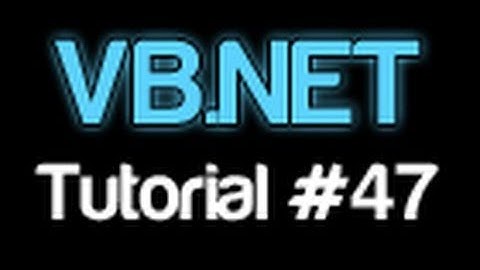 VB.NET Tutorial 47 - Get Elements By Tag Name (Visual Basic 2008/2010)