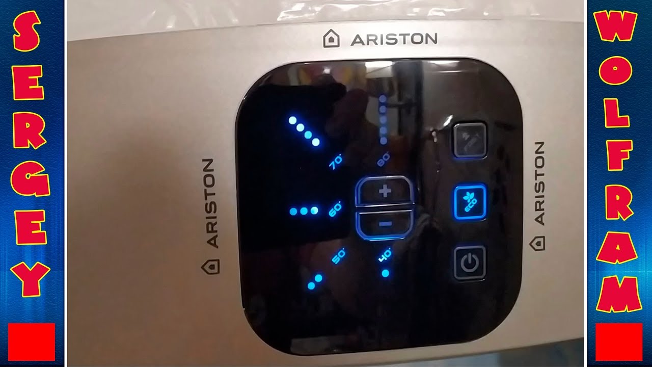 Водонагреватель Ariston ABS VLS EVO PW 80 D - YouTube