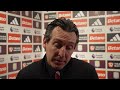 Unai Emery on Palace draw | POST-MATCH