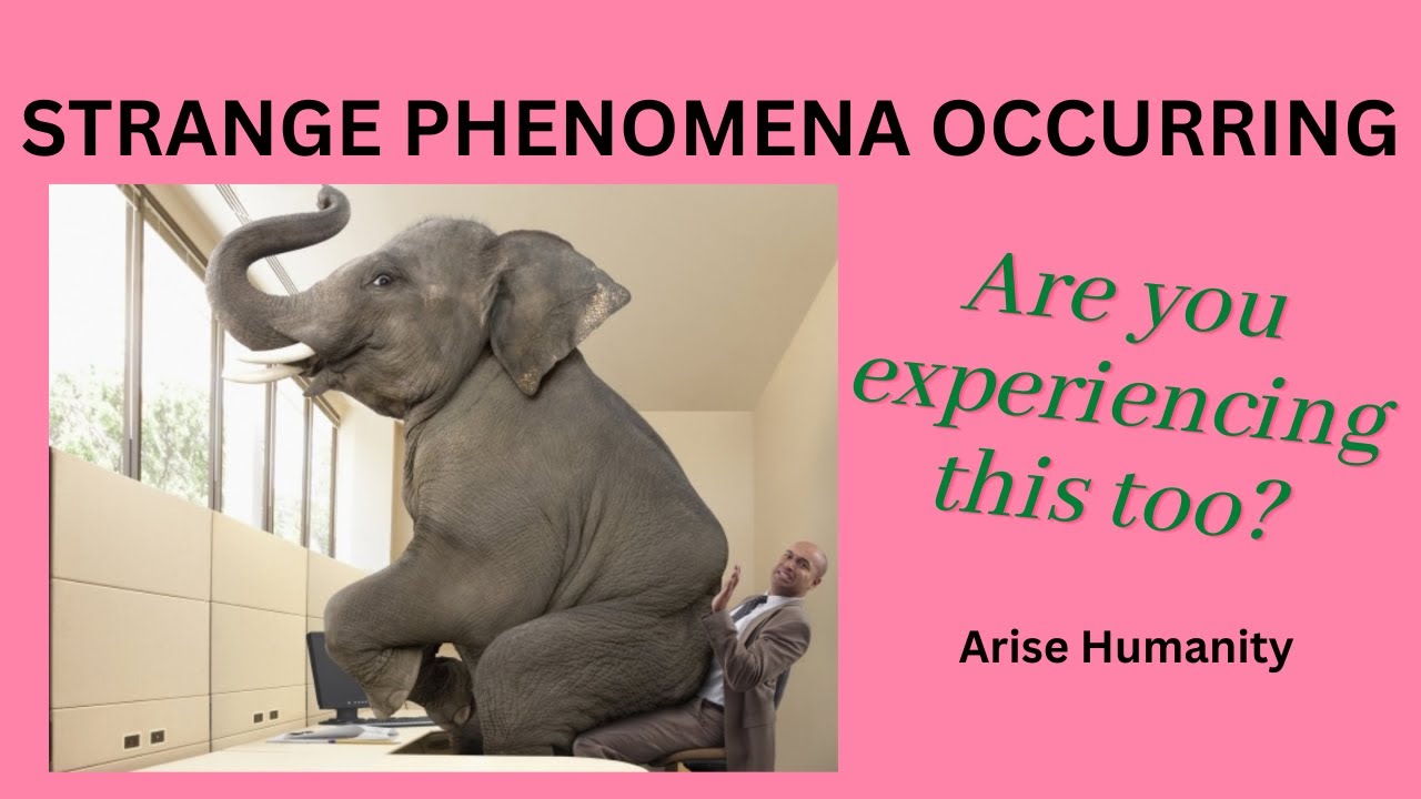 STRANGE PHENOMENA OCCURRING - IS ANYONE ELSE EXPERIENCING THIS? - YouTube