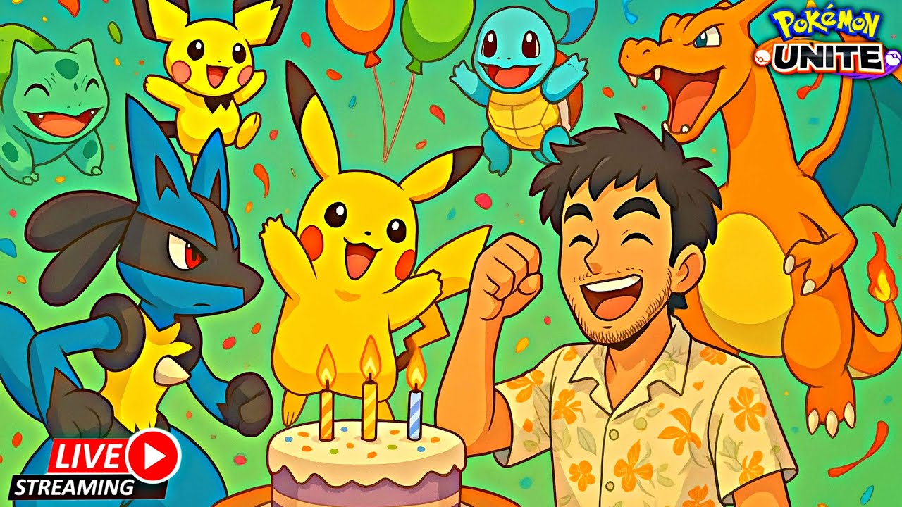 Bithday Special LIVE! | PokeUnite Live | Pokemon Unite Live