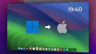 Make Windows 10/11 Look Like macOS Sonoma | macOS Theme for Windows