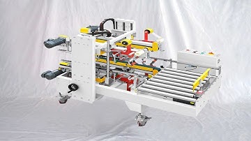 Cartons flap folding sealing machine automatic H type case sealer mesin penyegel karton